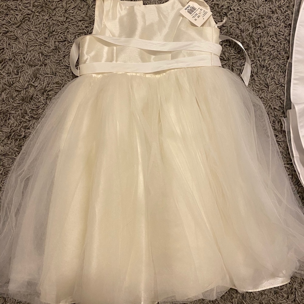 White Girls Communion Dress